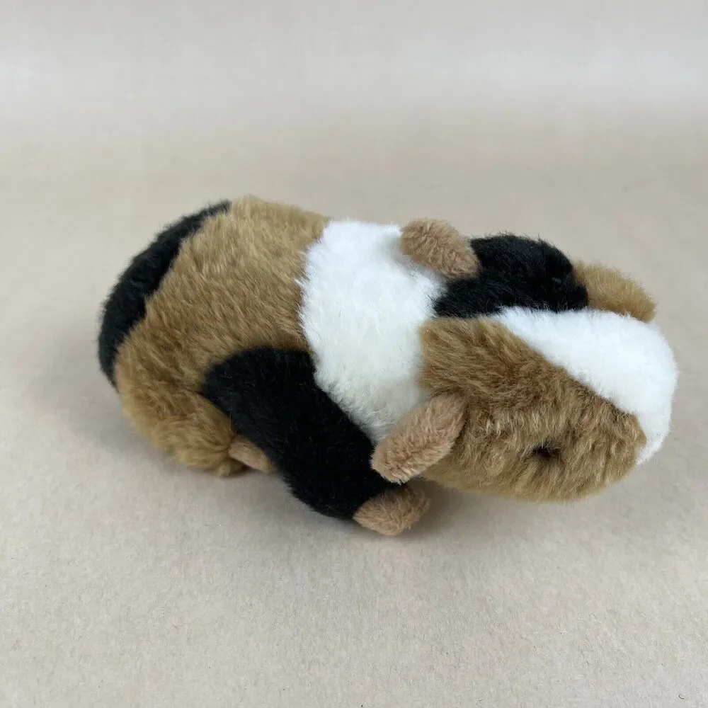 Super Soft Tiger Tale Toys GIGI Calico Plush Guinea Pig Piggie EUC